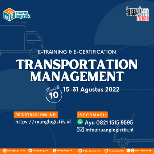 "Transportation Management" Batch 10